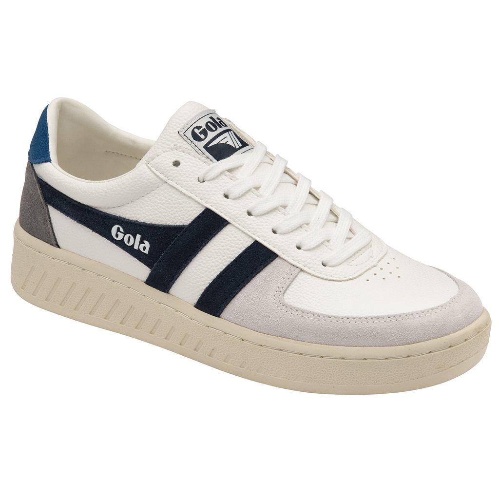 Gola Classics Grandslam Trident Sneakers Blancas Azul Marino Azules España | WLC-197526