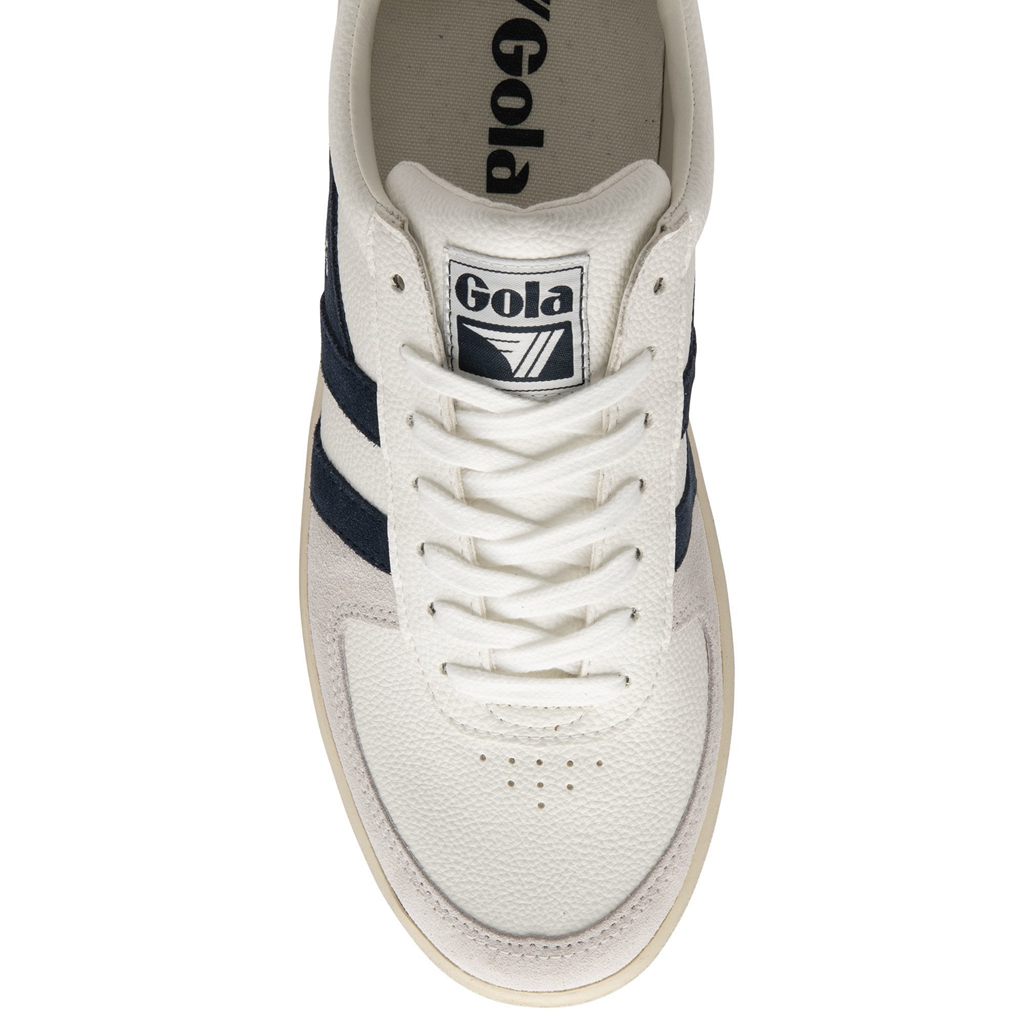 Gola Classics Grandslam Trident Sneakers Blancas Azul Marino Azules España | WLC-197526