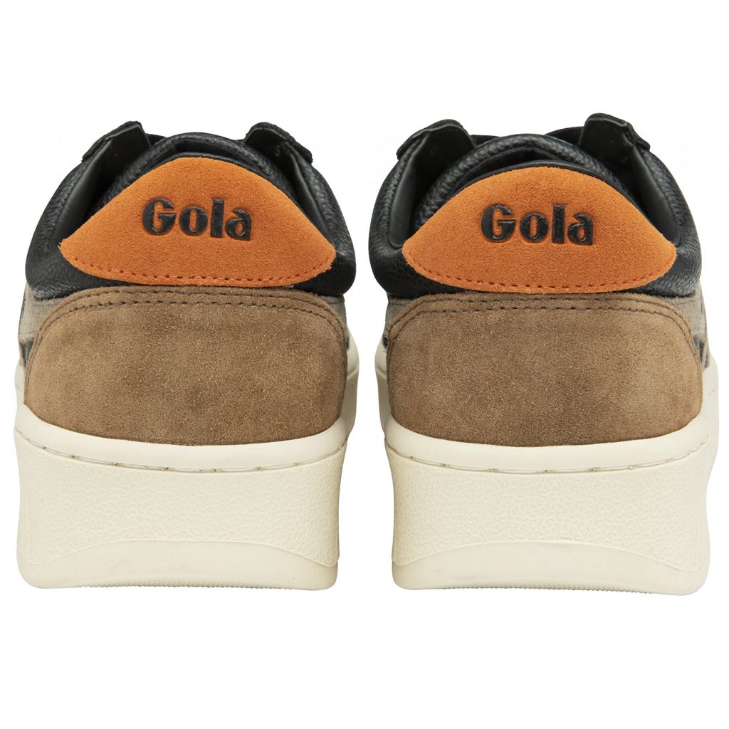 Gola Classics Grandslam Trident Sneakers Negras Naranjas España | BTQ-485102