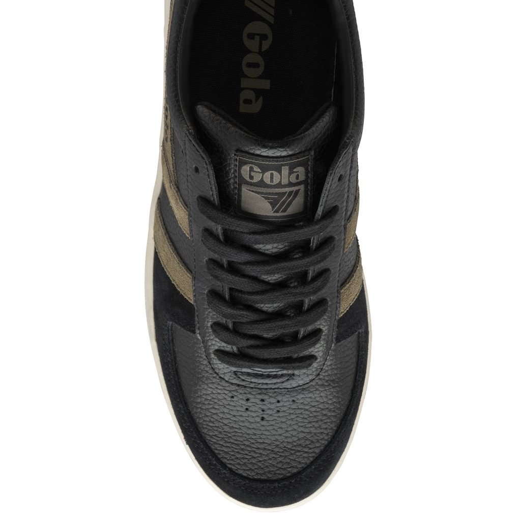 Gola Classics Grandslam Trident Sneakers Negras Naranjas España | BTQ-485102