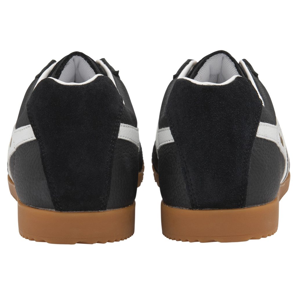 Gola Classics Harrier Leather Sneakers Negras Blancas Blancas España | WQO-891632