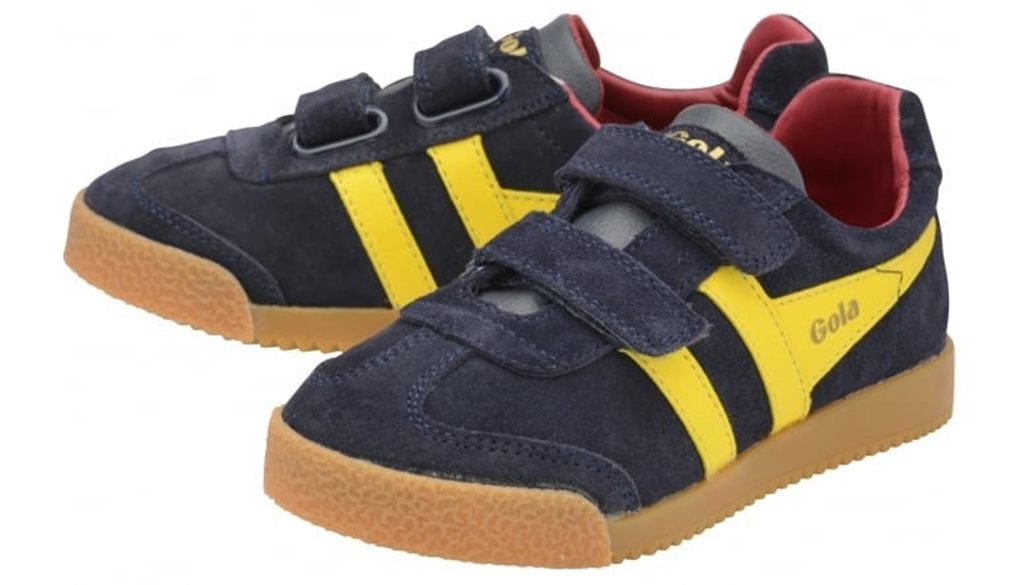 Gola Classics Harrier Strap Sneakers Azul Marino Rojas España | RQW-962413