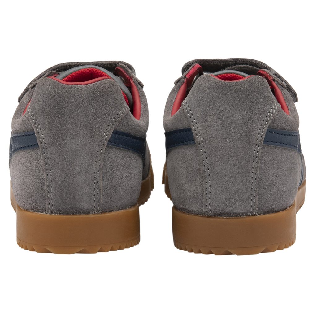 Gola Classics Harrier Strap Sneakers Azul Marino Rojas Oscuro España | UGM-916582
