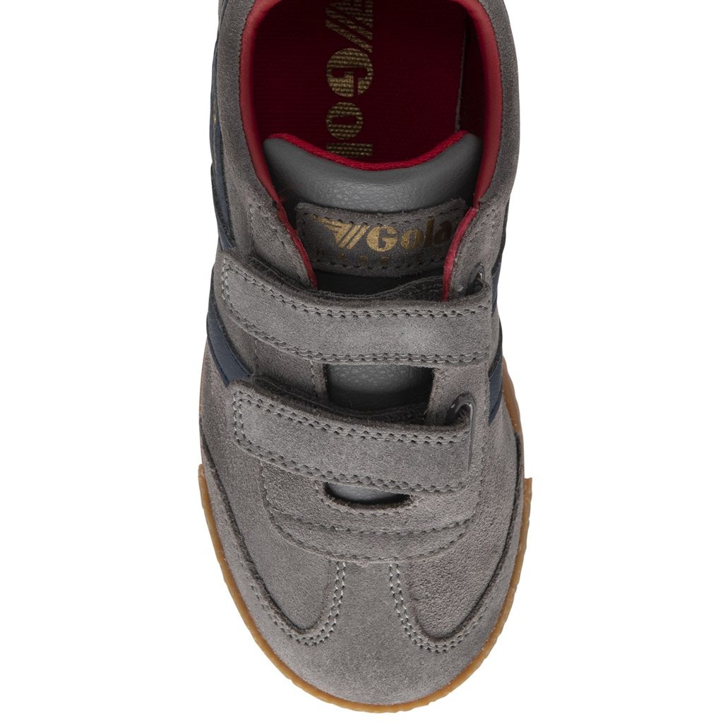 Gola Classics Harrier Strap Sneakers Azul Marino Rojas Oscuro España | UGM-916582