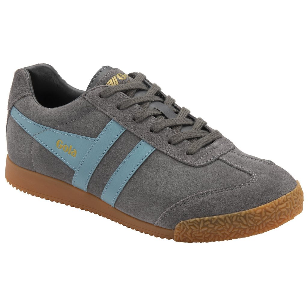 Gola Classics Harrier Suede Sneakers Ash Ocean España | RVF-826953