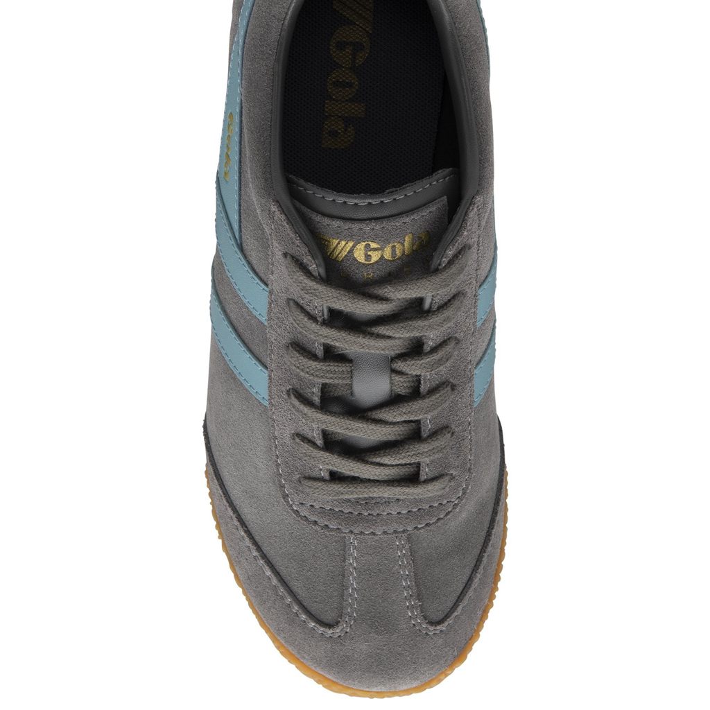 Gola Classics Harrier Suede Sneakers Ash Ocean España | RVF-826953