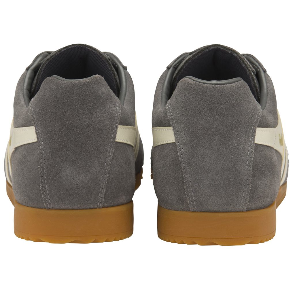 Gola Classics Harrier Suede Sneakers Ash Ecru España | QVR-136405
