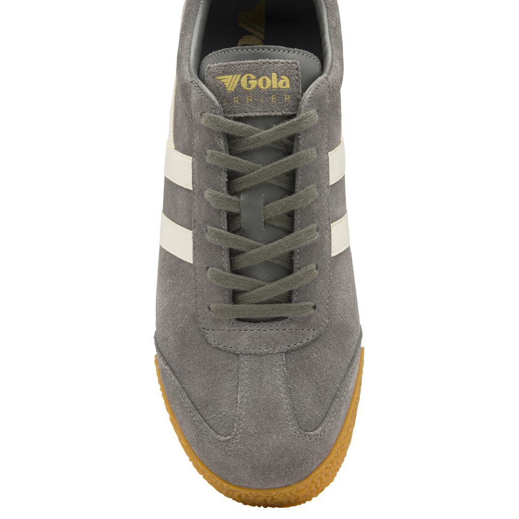 Gola Classics Harrier Suede Sneakers Ash Ecru España | QVR-136405