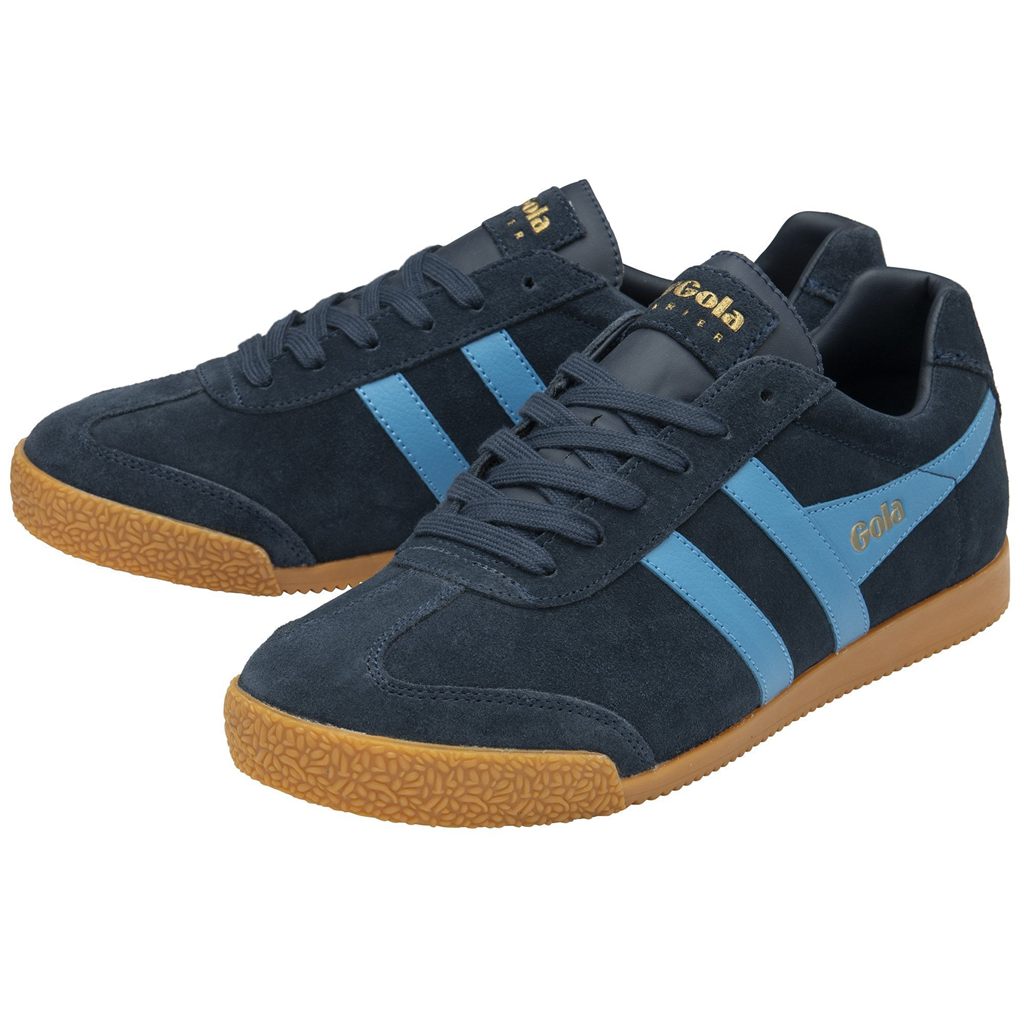 Gola Classics Harrier Suede Sneakers Azul Marino España | OPZ-820935