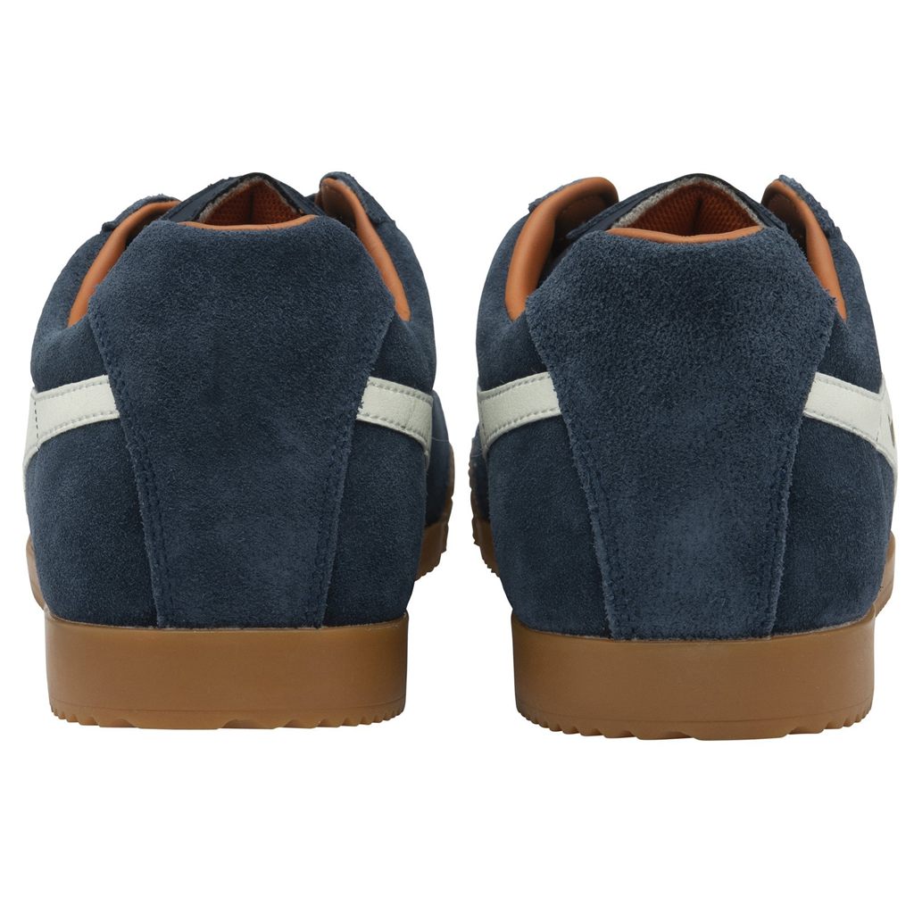 Gola Classics Harrier Suede Sneakers Azul Marino Blancas Naranjas España | TCD-836751