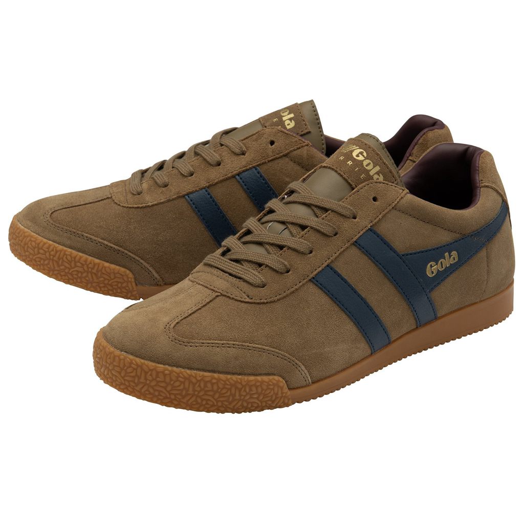 Gola Classics Harrier Suede Sneakers Azul Marino Burdeos España | GZT-645208