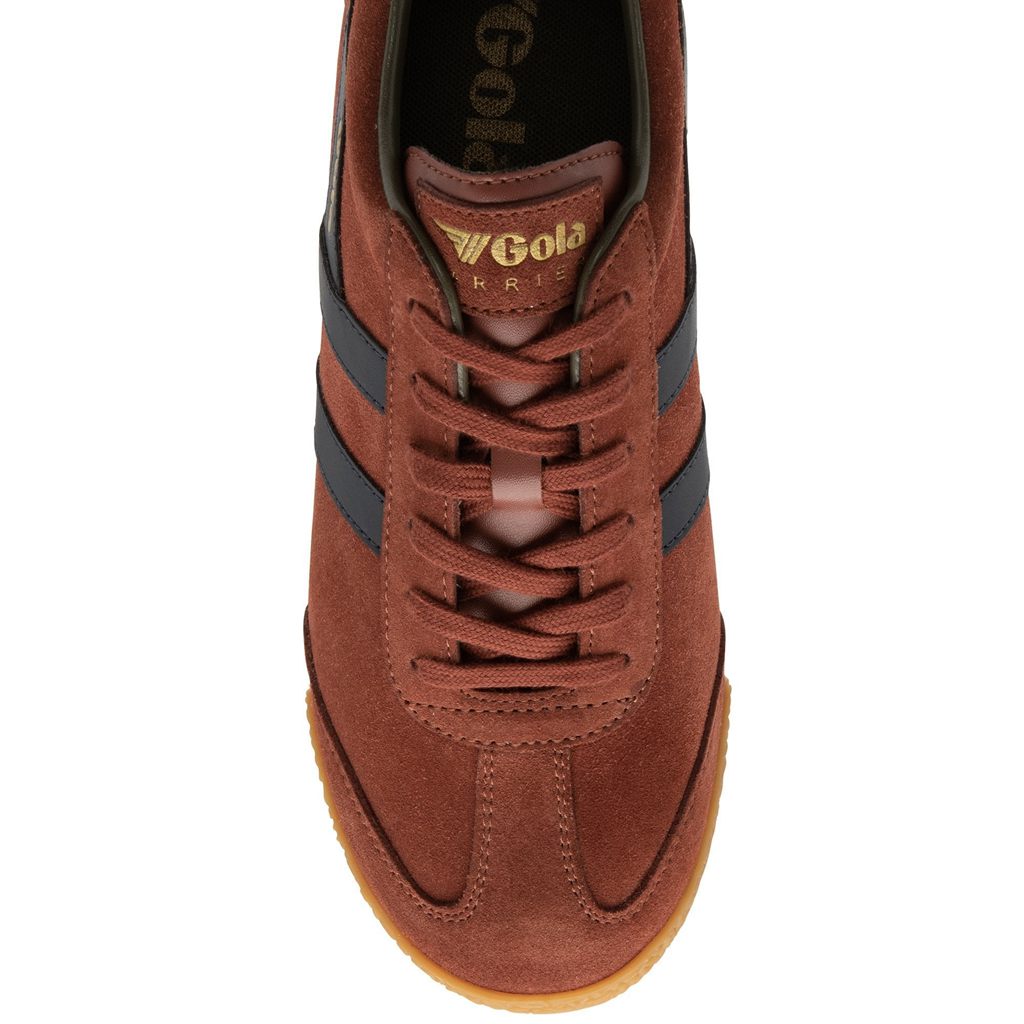 Gola Classics Harrier Suede Sneakers Azul Marino Kaki España | VWH-567923