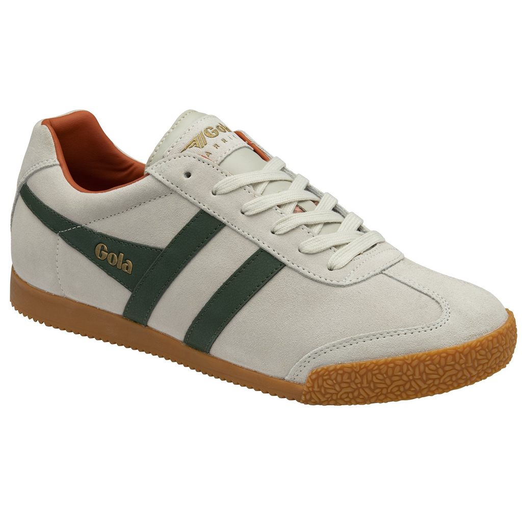 Gola Classics Harrier Suede Sneakers Blancas Naranjas España | GPS-956381