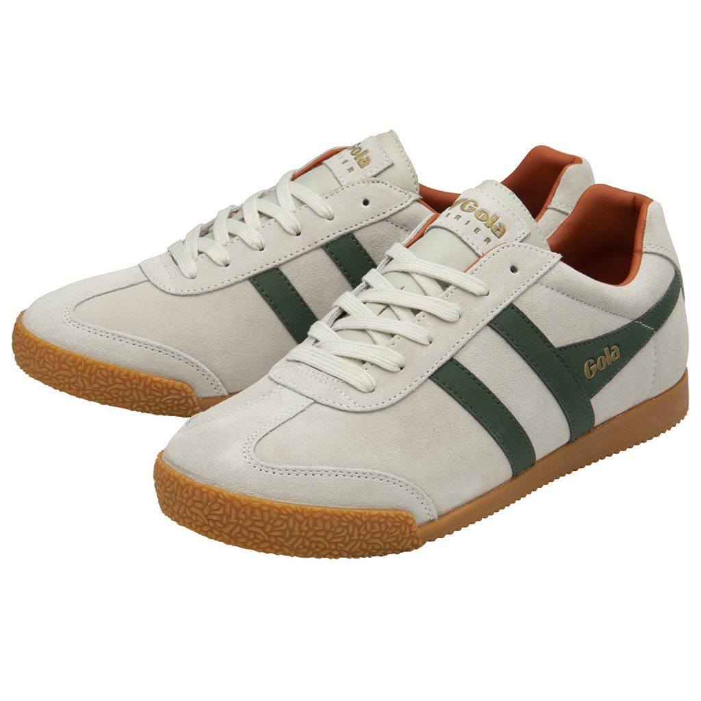 Gola Classics Harrier Suede Sneakers Blancas Naranjas España | GPS-956381