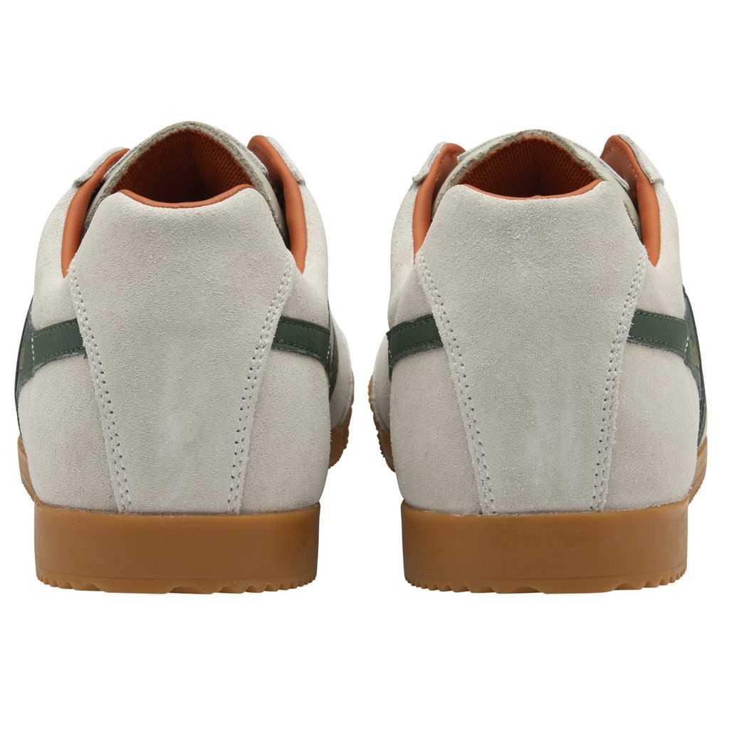 Gola Classics Harrier Suede Sneakers Blancas Naranjas España | GPS-956381