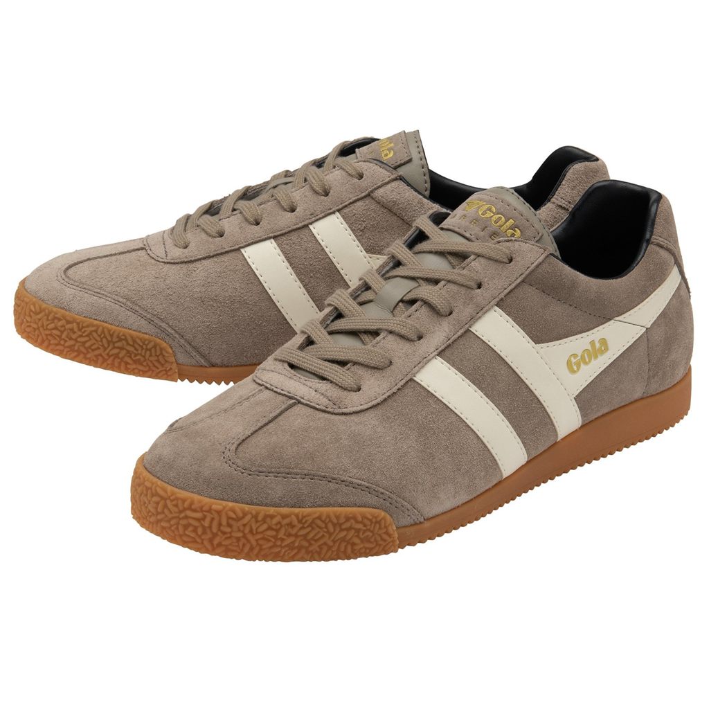 Gola Classics Harrier Suede Sneakers Blancas Azul Marino España | XQI-802451
