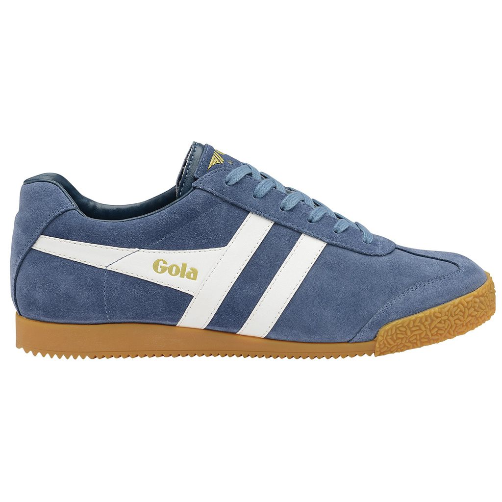 Gola Classics Harrier Suede Sneakers Blancas España | FQY-173049