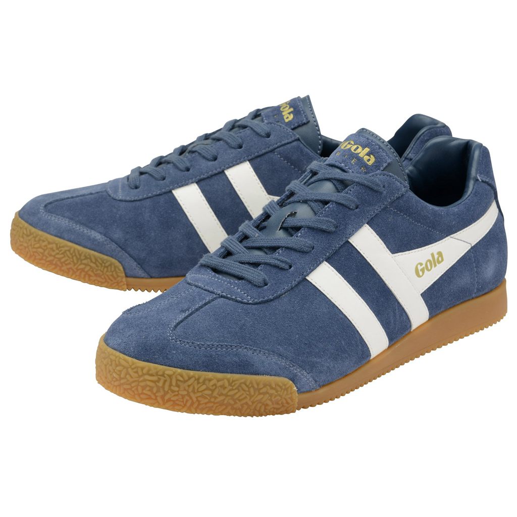 Gola Classics Harrier Suede Sneakers Blancas España | FQY-173049
