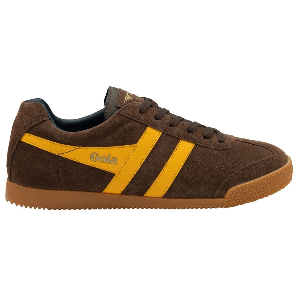 Gola Classics Harrier Suede Sneakers Cafe Azul Marino España | DPC-471206