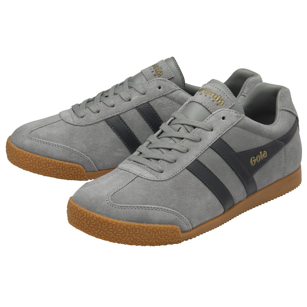 Gola Classics Harrier Suede Sneakers Cement Storm España | XIV-810597