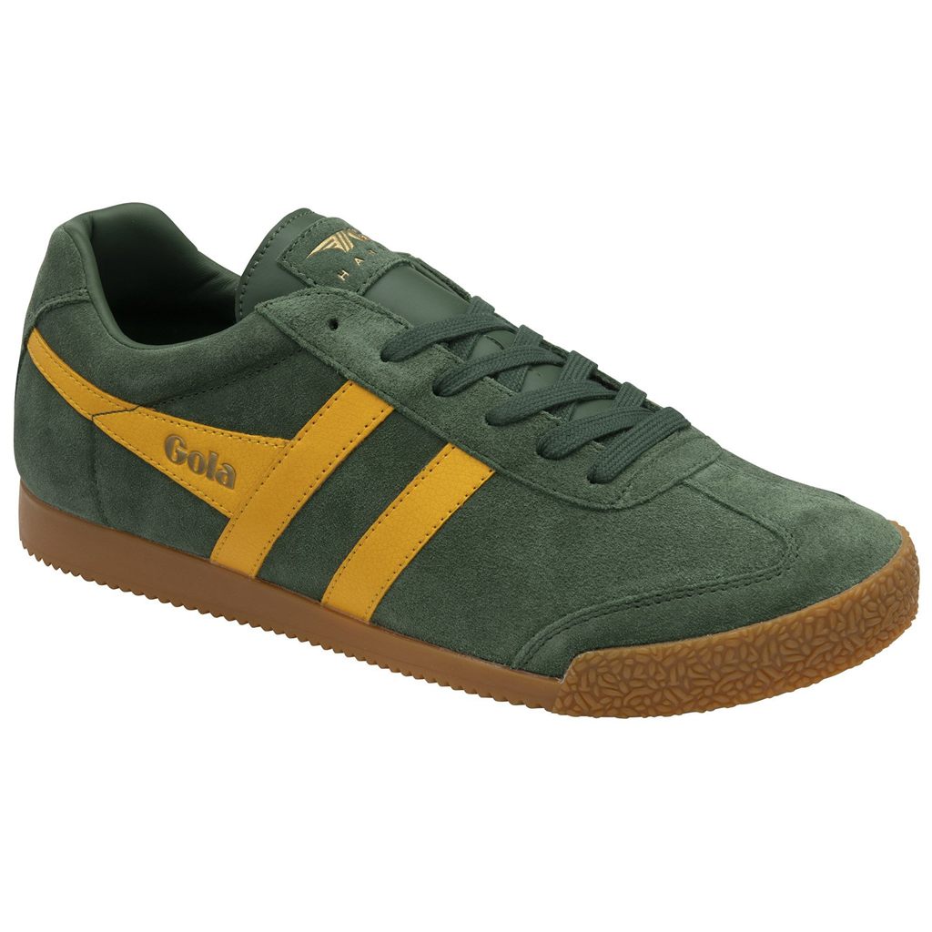 Gola Classics Harrier Suede Sneakers Evergreen Sun España | EZW-053824