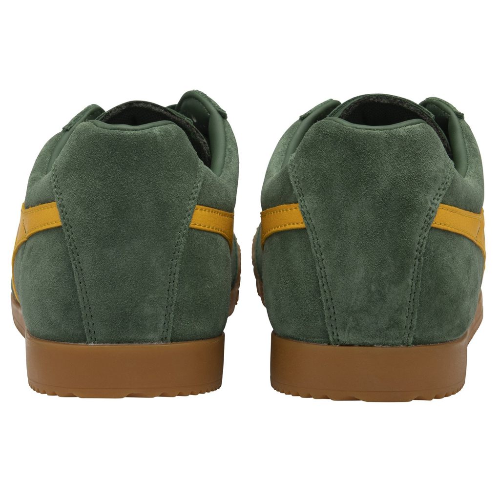 Gola Classics Harrier Suede Sneakers Evergreen Sun España | EZW-053824