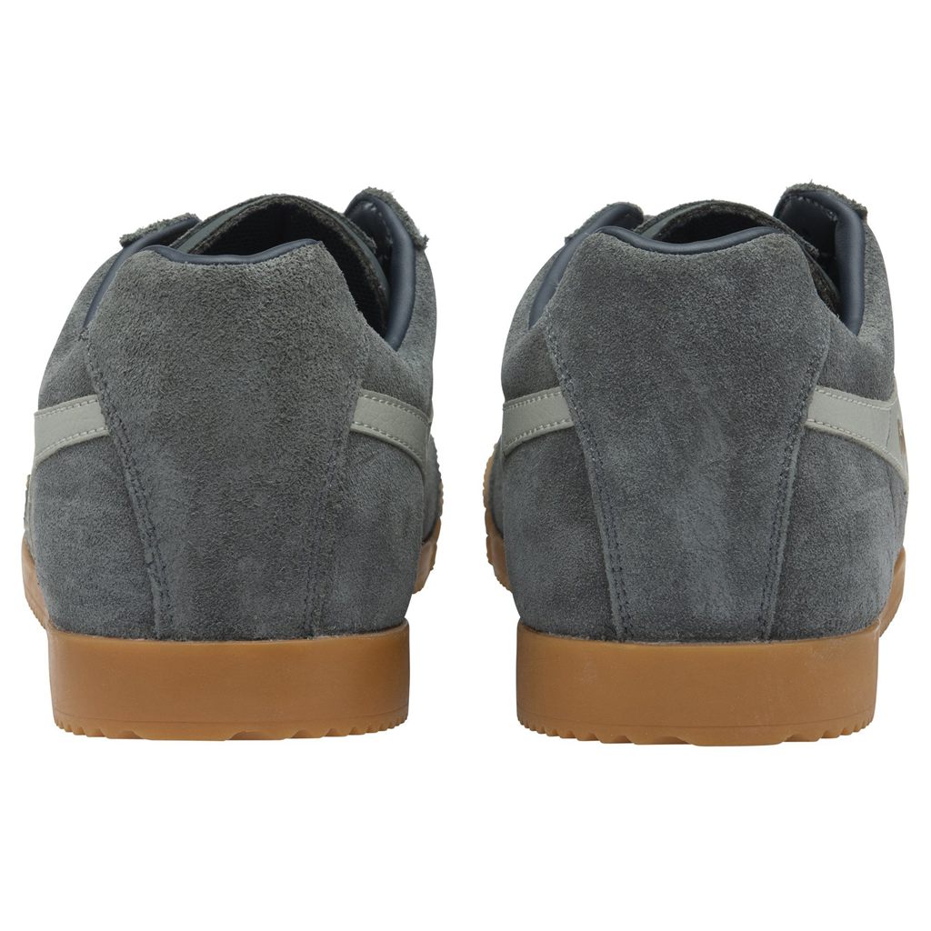 Gola Classics Harrier Suede Sneakers Gris Claro Azul Marino España | RHT-361254