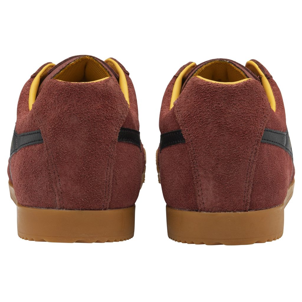 Gola Classics Harrier Suede Sneakers Rojas Negras España | NLD-841502
