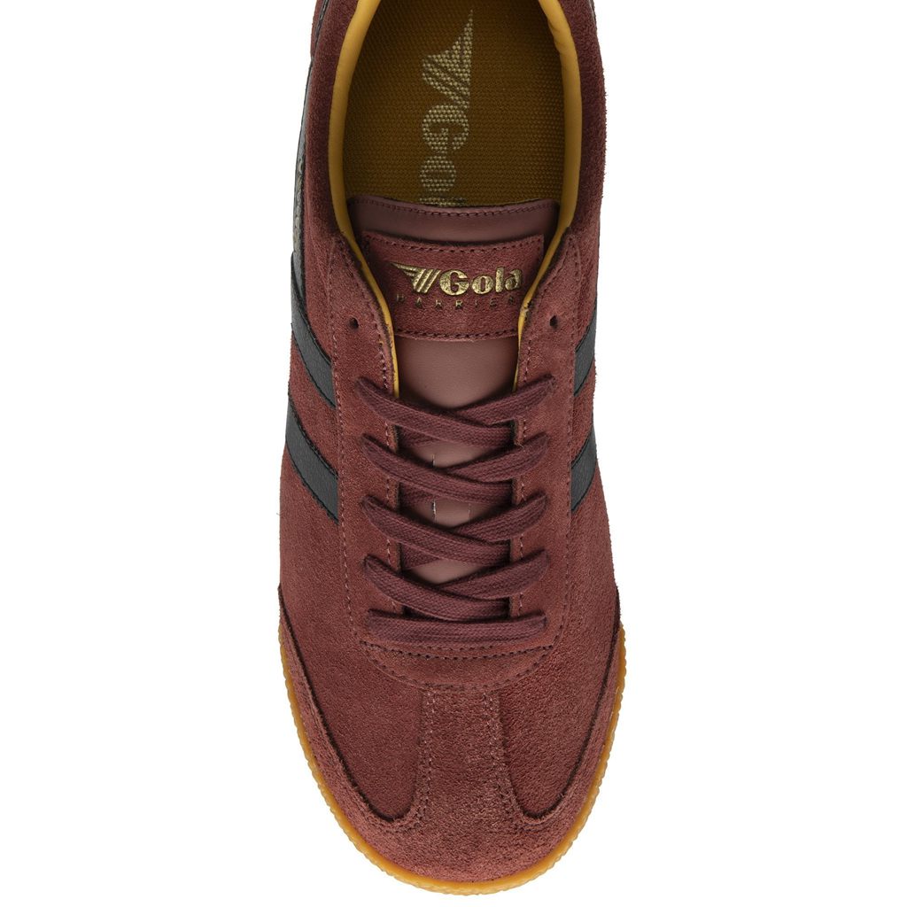 Gola Classics Harrier Suede Sneakers Rojas Negras España | NLD-841502
