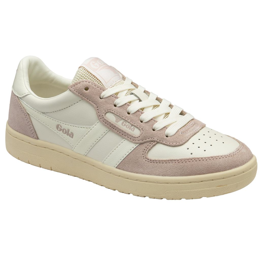 Gola Classics Hawk '89 Sneakers Blancas Rosas Blancas España | ZSG-518692