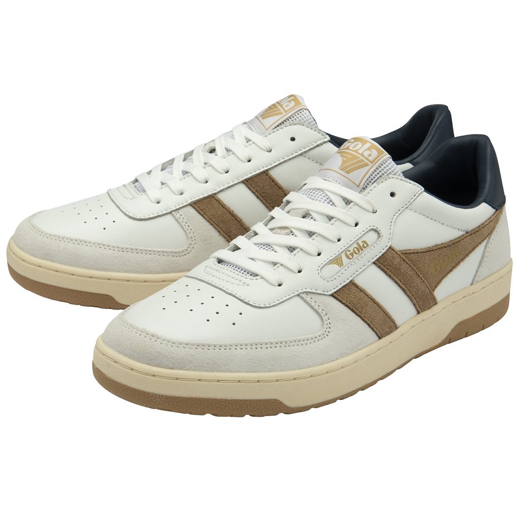 Gola Classics Hawk Sneakers Blancas Azul Marino España | HOX-147359