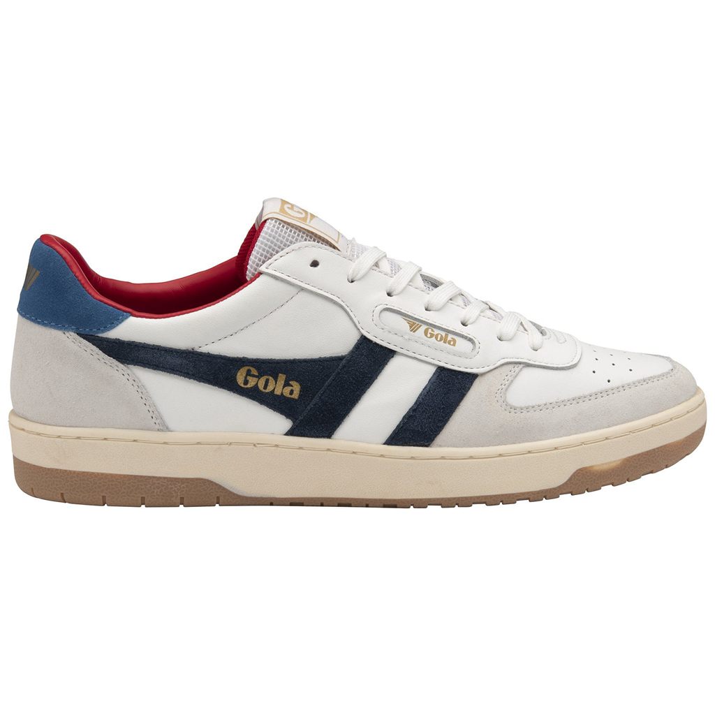Gola Classics Hawk Sneakers Blancas Azul Marino Azules España | VSF-125307