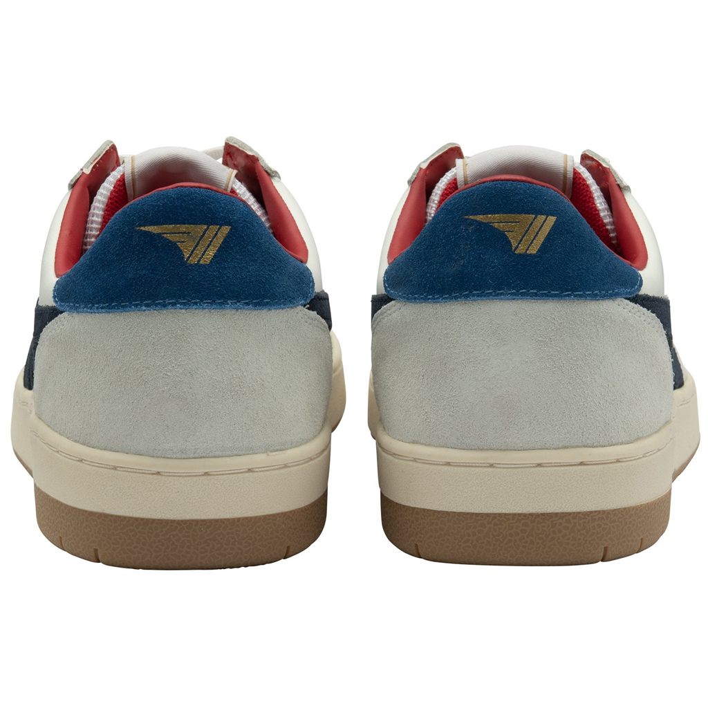 Gola Classics Hawk Sneakers Blancas Azul Marino Azules España | VSF-125307