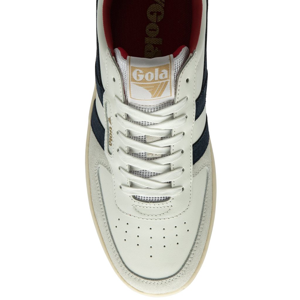 Gola Classics Hawk Sneakers Blancas Azul Marino Azules España | VSF-125307