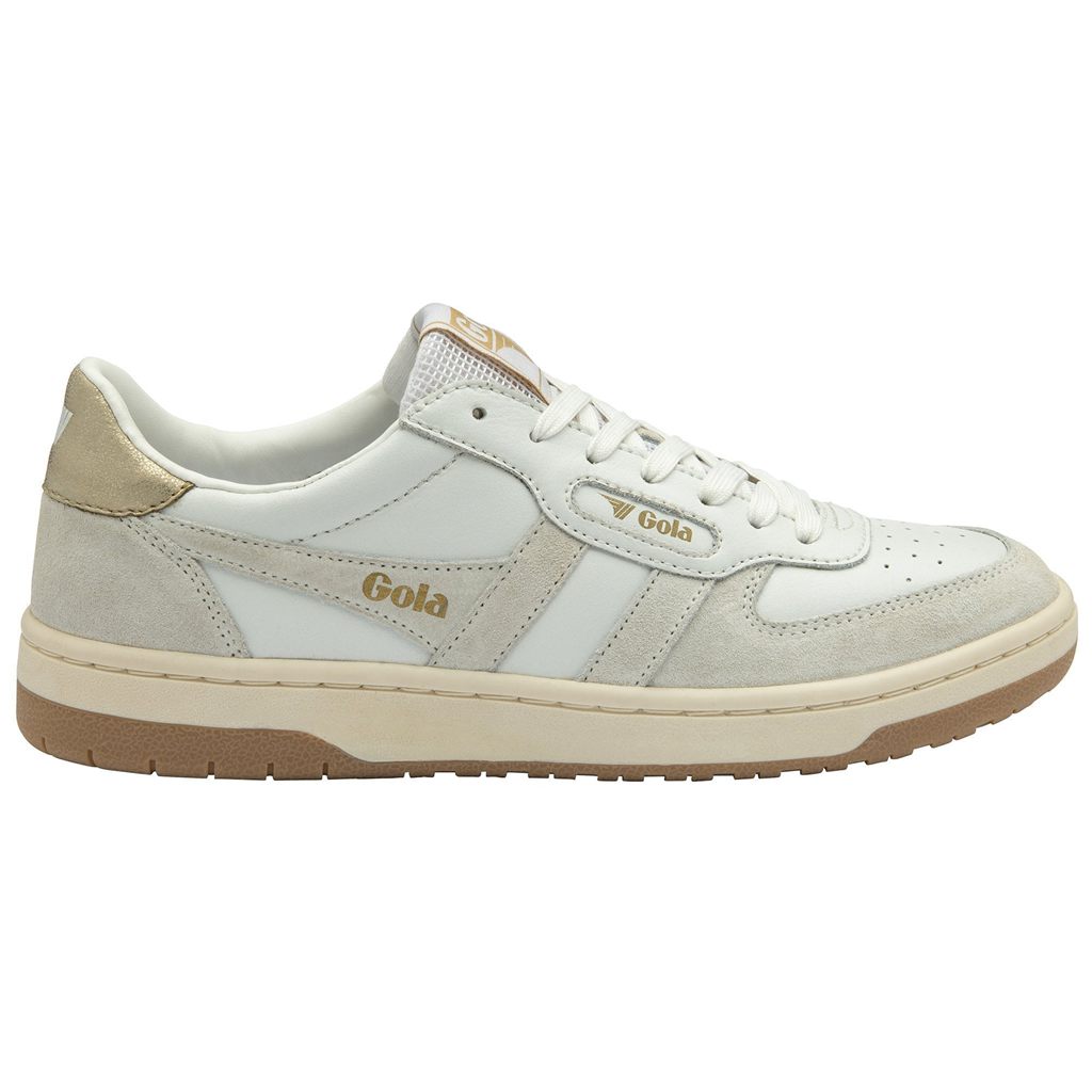 Gola Classics Hawk Sneakers Blancas Doradas España | XKR-754061