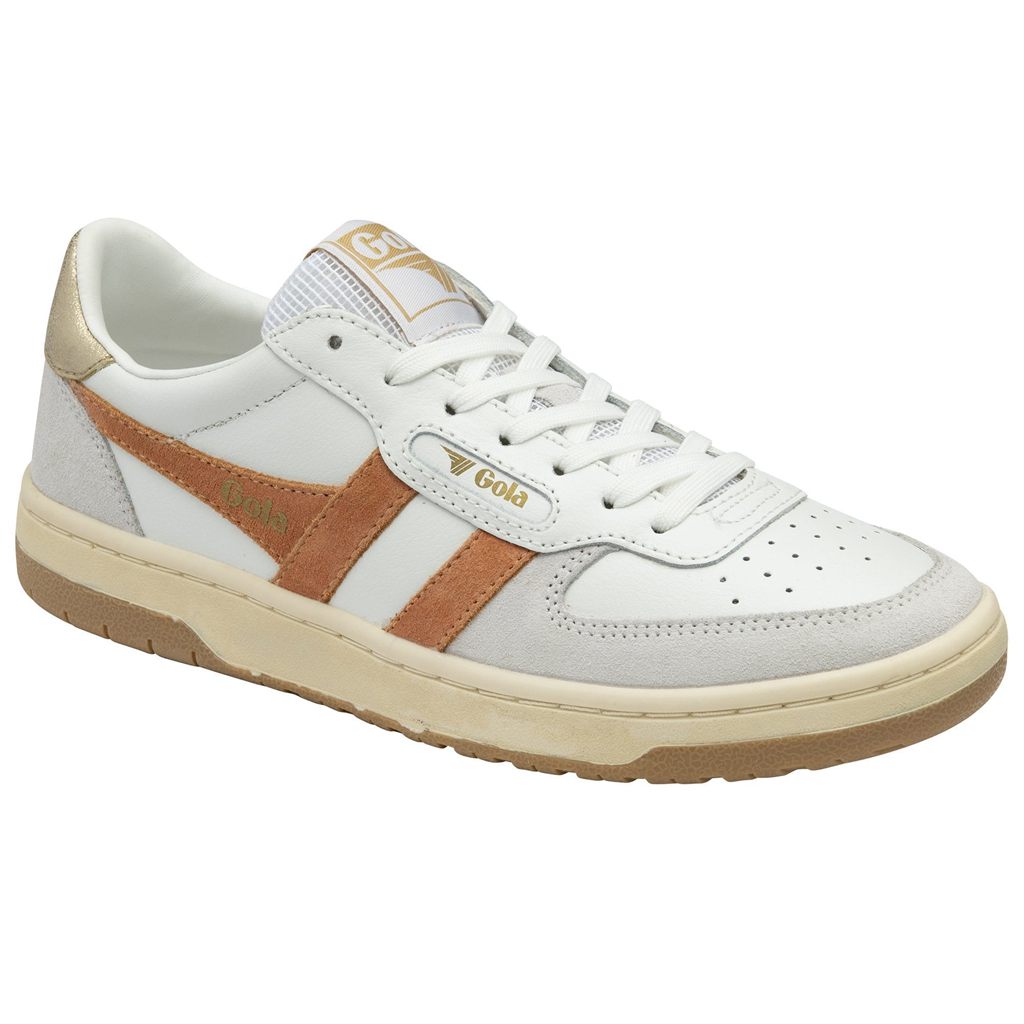 Gola Classics Hawk Sneakers Blancas Doradas España | BQV-973820