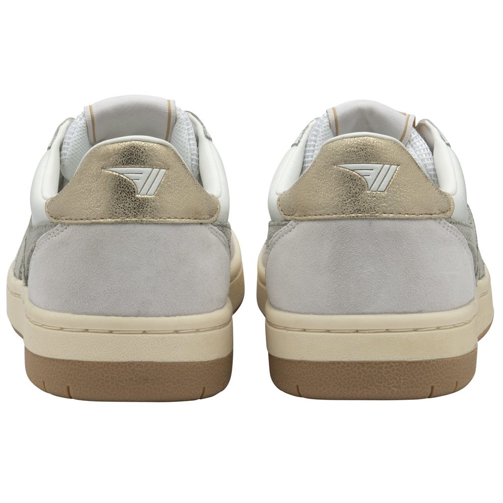 Gola Classics Hawk Sneakers Blancas Gris Claro Doradas España | FAD-915708