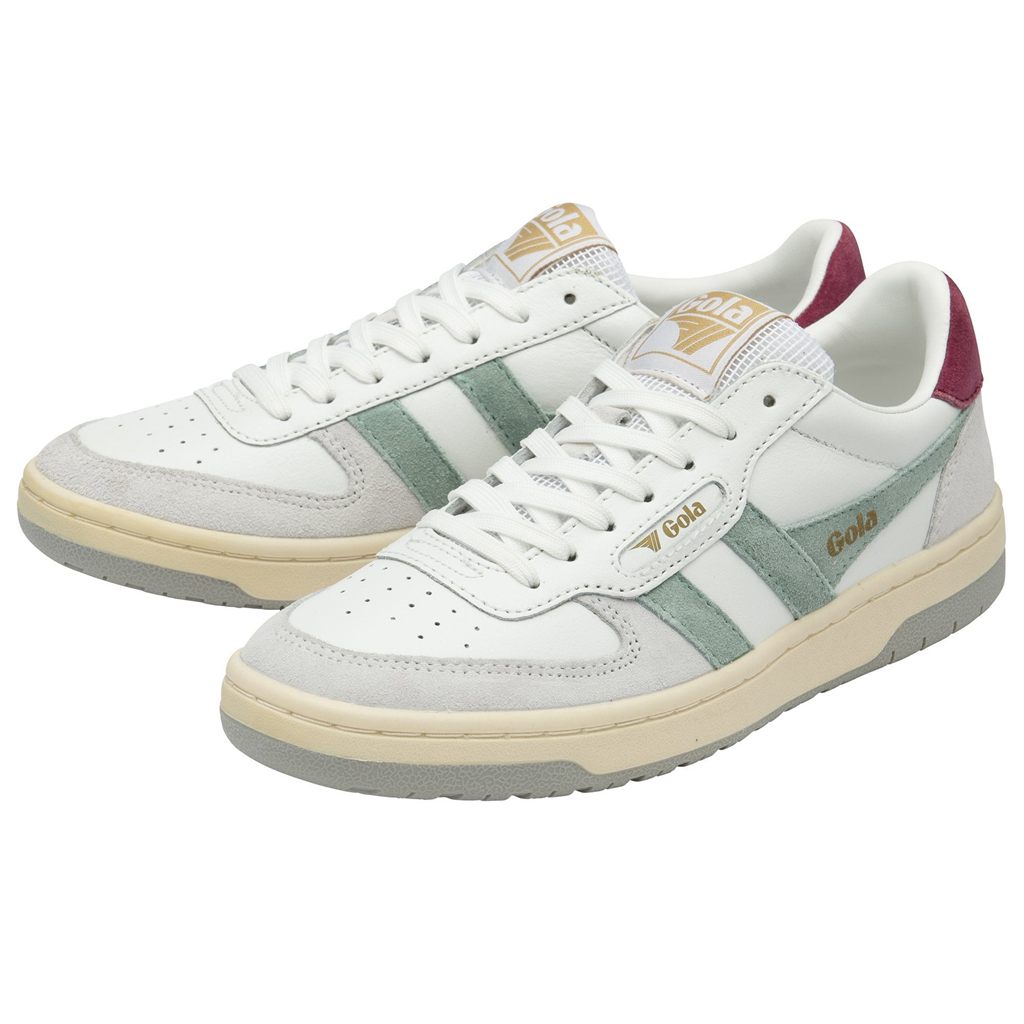 Gola Classics Hawk Sneakers Blancas Verde Gris Claro España | YPF-974380