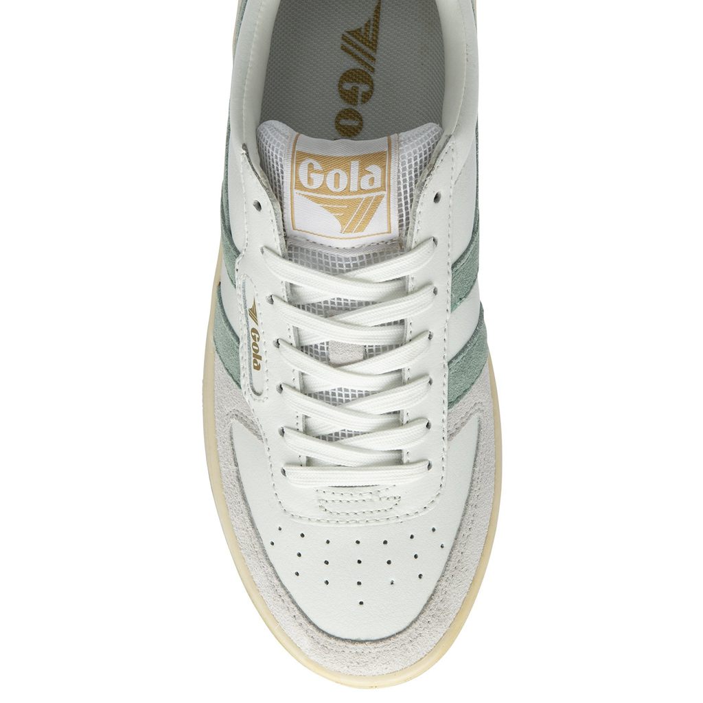 Gola Classics Hawk Sneakers Blancas Verde Gris Claro España | YPF-974380