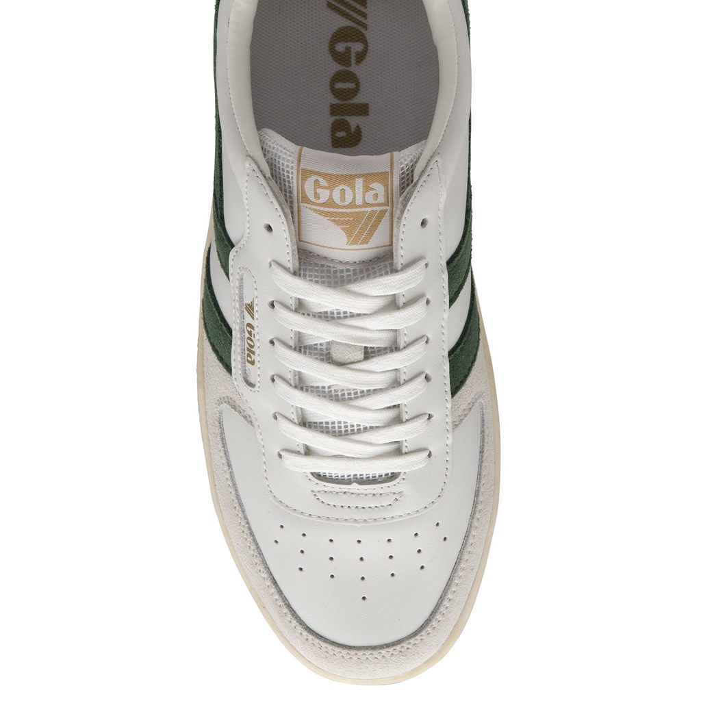 Gola Classics Hawk Sneakers Blancas Verde Oscuro España | RAZ-047581