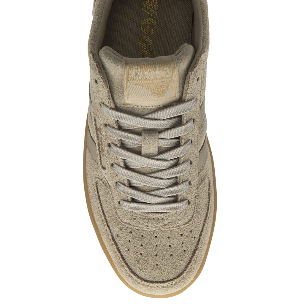 Gola Classics Hawk Suede '86 Sneakers Bone Gum España | QWC-482095
