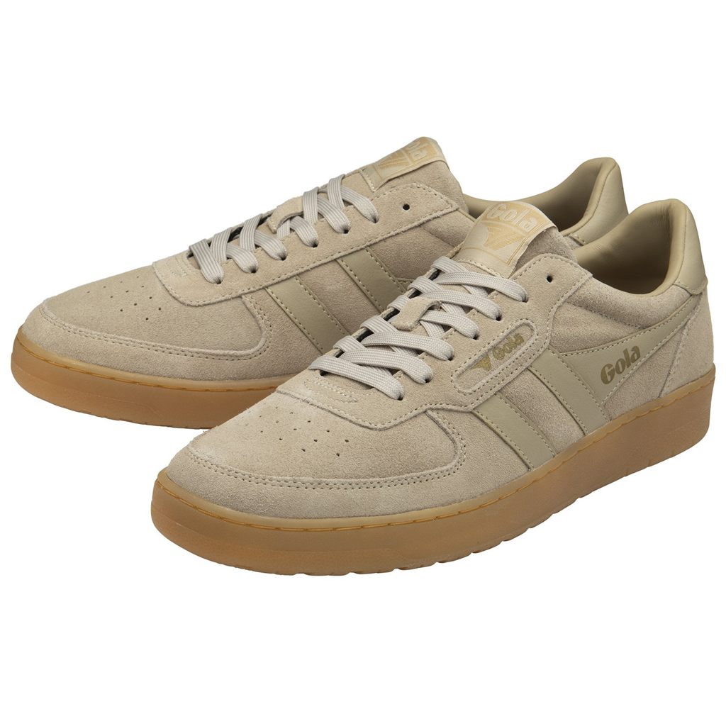 Gola Classics Hawk Suede '86 Sneakers Bone Gum España | VOQ-208439