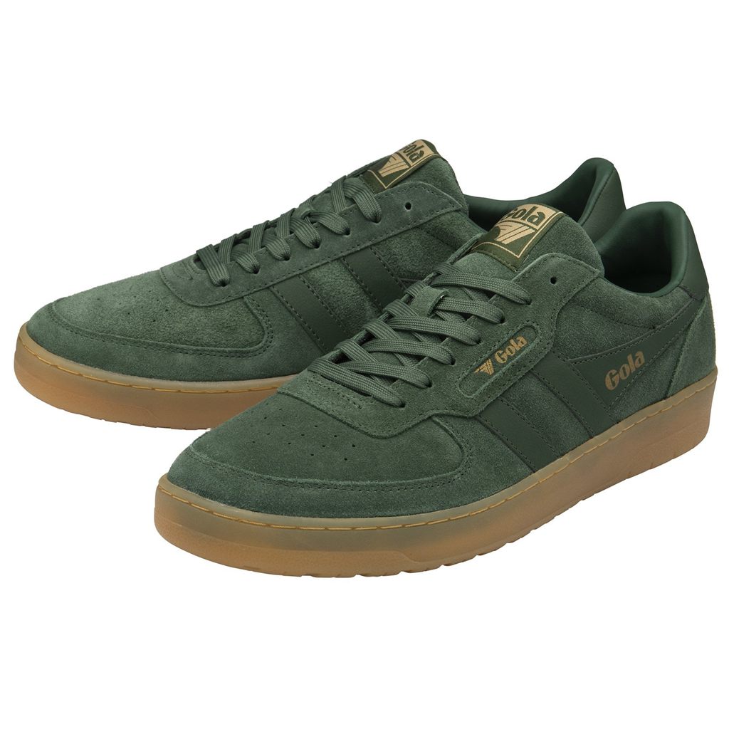 Gola Classics Hawk Suede '86 Sneakers Evergreen Gum España | UCD-768153