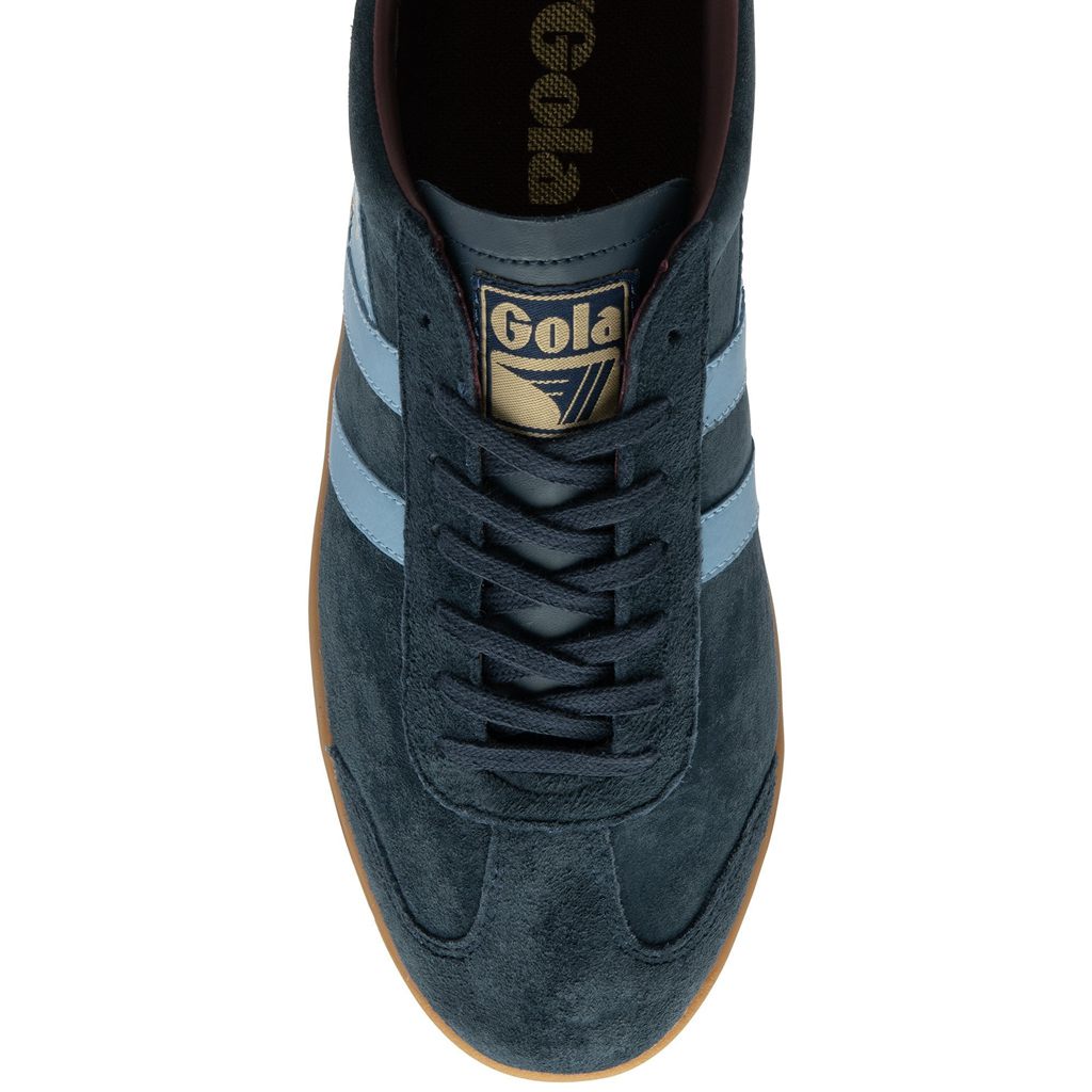 Gola Classics Hurricane Suede Sneakers Azul Marino Burdeos España | EIU-617983