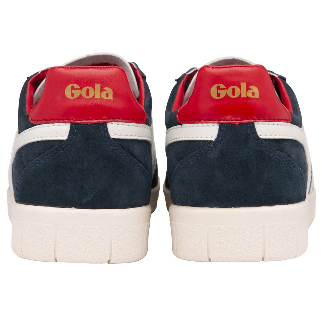Gola Classics Hurricane Suede Sneakers Azul Marino Blancas Rojas Oscuro España | XHE-358160