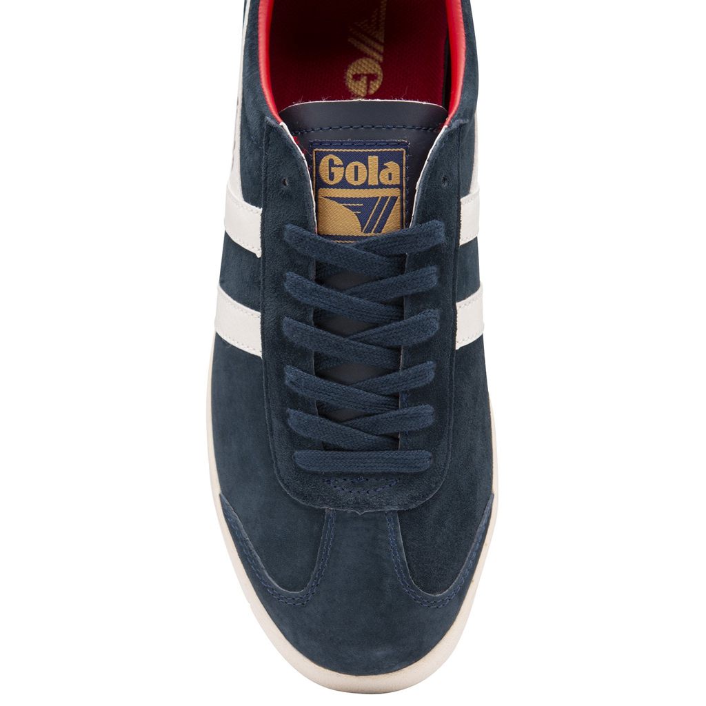 Gola Classics Hurricane Suede Sneakers Azul Marino Blancas Rojas Oscuro España | XHE-358160