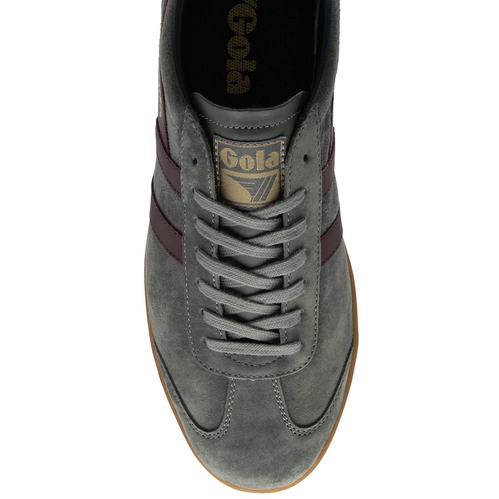 Gola Classics Hurricane Suede Sneakers Burdeos Azul Marino España | BSP-284763
