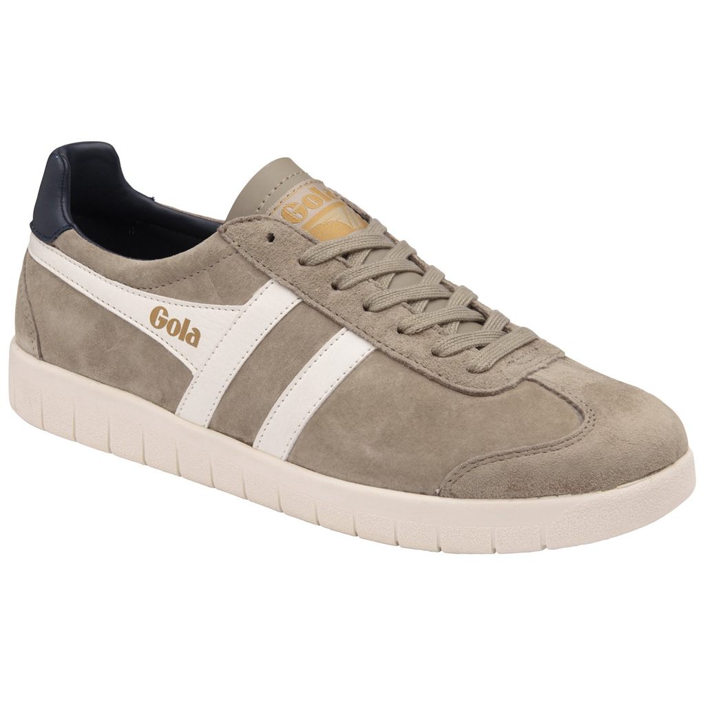 Gola Classics Hurricane Suede Sneakers Blancas Azul Marino España | SZT-983561