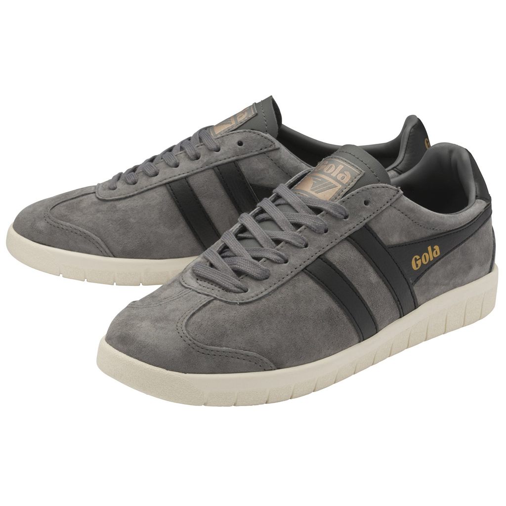 Gola Classics Hurricane Suede Sneakers Negras Blancas España | HOS-473510