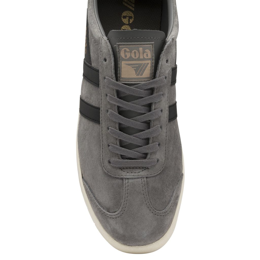 Gola Classics Hurricane Suede Sneakers Negras Blancas España | HOS-473510